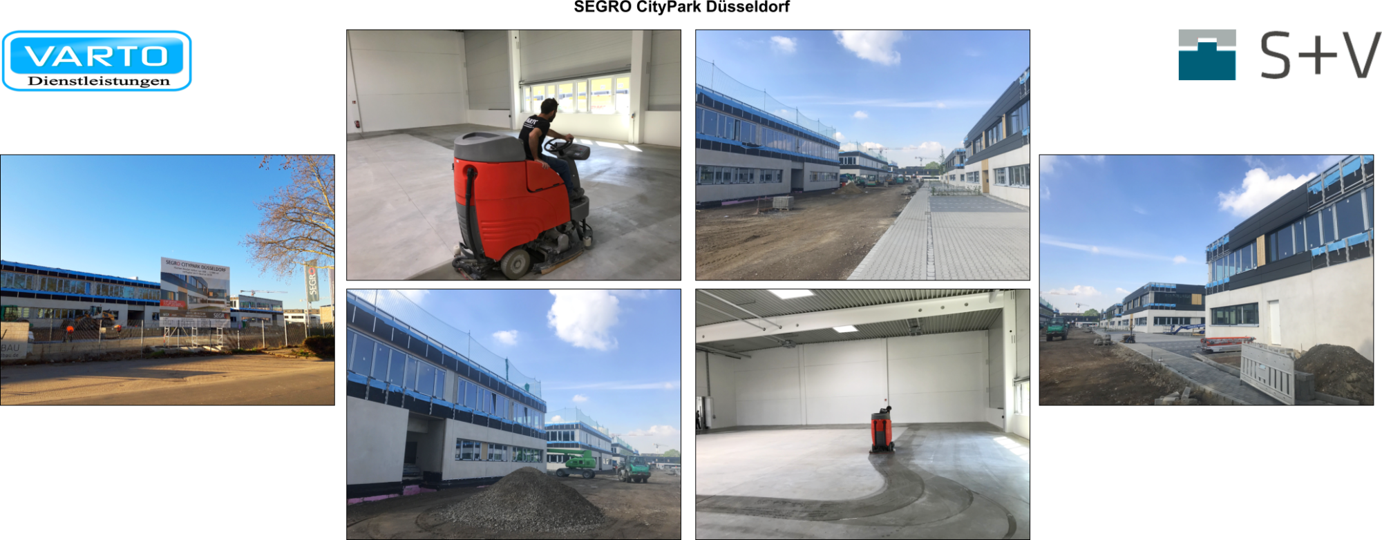 Baureinigung / SEGRO CityPark Düsseldorf