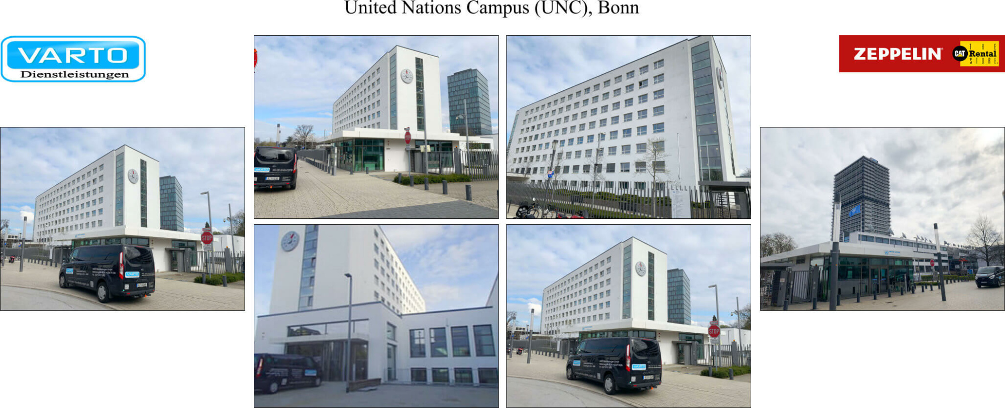 Baureinigung Köln und NRW United Nations Campus (UNC), Bonn